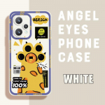 iPhone'i jaoks Samsung Huawei Honor Xiaomi Redmi OPPO Realme Vivo telefoni&uuml;mbris, v&auml;rvitud muster, pehme kummist t&auml;iskaanega kaamera kaitse disain kest OPPO F11/A9/A9x valge