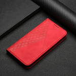 Magnetiline nahast klappkate Apple'i, TECNO, Sony, Google'i, Xiaomi, Samsungi, MOTO jaoks &ndash; Skin-Feel Strong Magnetic Suction. iPhone 13 Pro punane