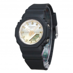 Casio G-Shock Analog Digital Sunset Glow seeria biop&otilde;hise vaiguga kullast sihverplaadiga kvartsist GMA-P2100SG-1A 200M naiste k&auml;ekell kuld