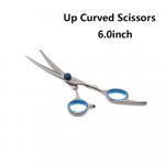 Ulejuuksuri l&otilde;ikeriistad Kumerad lemmikloomak&auml;&auml;rid Juuksel&otilde;ikus Paksude juuste l&otilde;ikamine Koerte hooldamine K&auml;&auml;rid 6.0inch-Up Curved Scissors