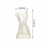 Klaasist l&auml;bipaistev lillevaas Loomingulise disainiga h&uuml;dropoonika taimed potid v&auml;rskete lillede seade Pudelilaud T&ouml;&ouml;laua kaunistused