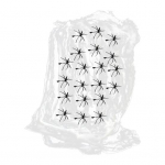 Halloweeni luukere kujukeste 5 pakk, 16 tolli kogu kehas liigutatavate liigeste luukuju, &otilde;udne Cobweb