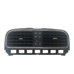 Ruili258 1 kroomitud eesmine armatuurlaud AC &otilde;hu v&auml;ljalaskeava ventilatsiooniavad VW Cross Polo 5 6R sedaanile GTS Vento 2011-2013 Matte black middle