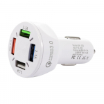 35W 7A QC3.0 4USB autolaadija, kiirlaadiv autolaadija, &uuml;he kuni nelja autolaadija 4USB- black [OPP bag]