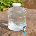 15L Liitrine Toidukvaliteediga PC Veekonteiner Auto Telkimine Jerry Kanister Kraaniga Kaasaskantav K&auml;epide Hoiustamine Vesi Vedelik Pudel CHINA