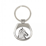 Friesian Horse - keychain with a horse, keychain with a print, personalized pendant from the Art-Dog brand