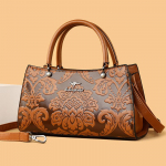 Retro etnilise hiina stiilis uus naiste kott Mitmek&uuml;lgne moodne keskealine ema k&auml;ekott &Otilde;lakott lilla