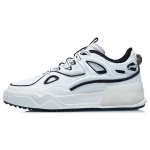 Li Ning CF Flash Star L&ouml;&ouml;ki neelavad Kerged Libisemiskindlad Hingavad Madala s&auml;&auml;rega Naiste Tossud Pilvevalge AGCR290-1 39 white