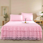 Kahekohaline pitsiline seelik, colcha de cama queen, Plant tr&uuml;kitud voodikate &uuml;he-/queen-/king-size voodilina(Padjap&uuml;&uuml;r vaja tellida) 1pc 150cmx200cm