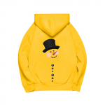 Kapuutsiga sporditreeningkost&uuml;&uuml;m Unisex jooksuriided pikkade varrukatega pullover Pusad Pusa XXL must