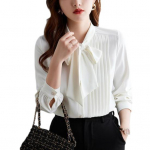 Naiste s&auml;rgi kaelus, pits-up, pika varrukaga plisseeritud pullover, &uuml;hev&auml;rvilised topid M khaki