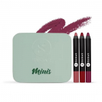 SUGAR Cosmetics Matte as Hell Lip Crayon Set (Pack of 3) with Sharpner | Lasts upto 8hrs | Water Resistent Lipstick for Women | Nude Shades