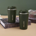 500 ml roostevabast terasest kohvitass reisi termokruus lekkekindel termospudel tee kohvikruus vaakumkolb isoleeritud tassid 500ml valge