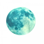 20 cm 3D suur Kuu luminofoorne seinakleebis, mis helendab pimedas 5cm