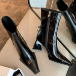 Chelsea Saapad K&otilde;rged kontsad Kingad Naiste Goth Designer Pahkluu Turske Talvine T&otilde;mblukk Uus Mood Pumbad Saapad Mujer Zapatos Botas 37