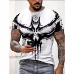 T&auml;nava T-s&auml;rk Meestele Vintage T-s&auml;rk vabaaja Top Tee Retro Meeste T-s&auml;rk 3D Prindiga Suvine l&uuml;hikeste varrukatega igap&auml;evane meeste riietus S