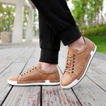 Mood Meeste Tossud Nahast Vabaaja Kingad Meeste Tossud S&uuml;gis Br&auml;nd Meeste Suede Kingad Mugavad Madalad Meeste Jalatsid Zapatillas Hombre 45 pruun