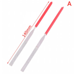 2 tk teemantviilide komplekt kivi lihvimiseks isetegemise puidust raspviil n&otilde;ela ehete poleerimiseks 3*140mm