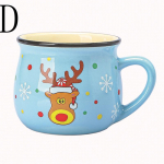 Uued mini-j&otilde;ulukruusid Paarid Keraamilised tassid Kawaii J&otilde;uluvana Kujukesed Loominguline kingitus Kontorisse Kodu Piim Kohv Teetass 150ml