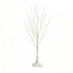 Arbre artificiel avec &eacute;clairage LED - 120 cm Bouleau - Arbre de decoration