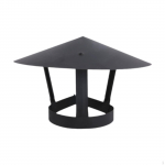 Chimney Cap Cover Lightweight Practical Easy to Install Outside Roof Rain 125 mm