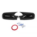 2tk k&uuml;ljepeegli katte ukse tiibpeegli kaane korgi vahetus RENAULT MEGANE II 2002.11 must