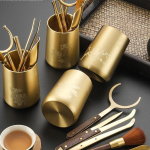 Chinese Teapot Storage Jar Kungfu Tea Set Portable Elegant Easy to Clean Tube Style A