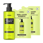 Kundal All Day Smell Cover Lime Basil Mandarin Youth Shampoo + Refill, 1 ea white