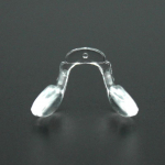 Laste U-kujulised silikoonist &uuml;hes t&uuml;kis ninapadjad kruvisilla toega Transparent screw vertical type B puhas