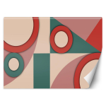 Tapeet Geomeetriliste kujundite abstraktsioon 100x70 roosa