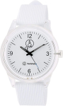 K&auml;ekell Analoog Smile Solar Veekindel Uretaanist Rihm Valge [Citizen Q&Q] RP10-001 Meeste valge