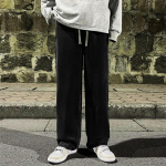 Meeste laia s&auml;&auml;rega teksad 2024 Y2K kottis Suured teksap&uuml;ksid Hip Hop t&auml;navar&otilde;ivad Korea p&uuml;ksid Vintage Joggers Spordip&uuml;ksid N&ouml;&ouml;riga teksad meestele dressip&uuml;ksid XL