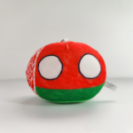 10 cm Polandball mini pl&uuml;&uuml;sis m&auml;nguasi Kasahstan Iisrael Palestiina Iraak Egiptus Countryball Anime V&auml;lisseadmed kingitused belarus