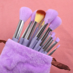 13 tk meigipintslite komplekt lauv&auml;rvide jumestuskreemi naiste kosmeetiline pintsel Lauv&auml;rv p&otilde;sepuna Beauty Soft meigit&ouml;&ouml;riistade kott kollane
