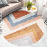 Elutoa &uuml;mmargune vaip Paks voodi vaibad Pehmed libisemisvastased &uuml;mmargused p&otilde;randavaibad Lipsu v&auml;rvimismatt diameter 160CM