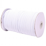 Valge/must k&otilde;rge elastne &otilde;mblemiskumm Fiat kummipael v&ouml;&ouml;rihm venitusn&ouml;&ouml;r elastne pael L must