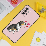 Bordercollie koerakate Samsung Galaxy A34 A35 A14 A15 A25 A53 A33 A13 A52 A32 A12 A51 A71 A54 A55 &uuml;mbrisele Samsung A23