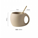 3-osaline komplekt Creative Ceramic Ice Coffee Cup Piimapaarid K&auml;epideme tass K&auml;sitsi valmistatud &scaron;okolaadist teetass Kontorikruus Kingitus s&otilde;pradele 200ml