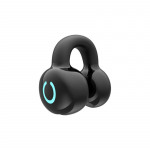 Bone Conduction Bluetooth k&otilde;rvaklapid Juhtmevabad k&otilde;rvaklambrid Pika vastupidavusega spordik&otilde;rvaklapid must