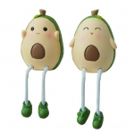 1 paar vaigust valmistatud loomakujukesi, lauaplaadiga kaunistuslikud pikkade jalgadega loomakujud, multifilmi avokaado loomaehted r&otilde;dule elutoa kontorisse Deer