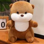 Armas saarmas kampsuniga Palus nukk Pehme kap&uuml;bara t&auml;idisega m&auml;nguasi Kodukaunistuse t&auml;idis Padjaga lastele s&uuml;nnip&auml;evakingitusi 25cm