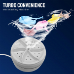 Reisimiseks koju T&ouml;&ouml;reisiks Multifunktsionaalsed p&ouml;&ouml;rlevad turbiiniga pesun&otilde;ud USB aluspesu eemaldab mustuse pesumasin riided minipesumasin valge