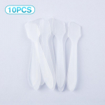 10 tk Mini Cosmetic Spatulas Scoop n&auml;okreem jumestusmask Mixed Spoon Beauty puhas