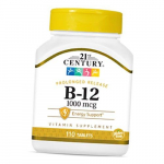 Viivitatult vabastatav B12-vitamiin, B-12-vitamiin 1000, 21st Century 110 tabletti (36440056) 110tab