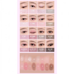 WAKEMAKE Pehme udusilmade palett (23 Valikud) 10. Lazy Pink Blurring