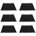 6/12 tk. Kasside kaitsematt lemmikloomatreeningmatt naastrite treeningmatiga kasside ja koerte taimedest eemal hoidmiseks M&ouml;&ouml;bel siseruumides ja v&auml;litingimustes 6pcs