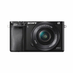 Sony a6000 + 16-50mm F3.5-5.6 OSS objektiivikomplekt Must must