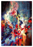 L&otilde;uendimaal abstraktne maal 50x70 cm