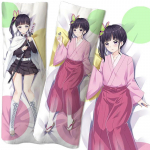 Anime Demon Slayer Kochou Shinobu figuur v&otilde;rdse keha kallistatav kehapadi padjap&uuml;&uuml;r kahepoolne 3D-tr&uuml;kk DIY kahem&otilde;&otilde;tmeline seksikas kingitus 50x150cm pillowcase