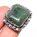 Biwa Pearl Handmade 925 Sterling Silver Jewelry Ring Size 6.5 r5o23